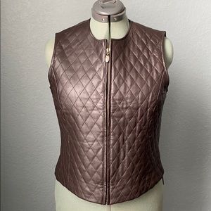 Peck&Peck Leather Vest
